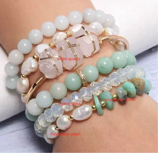 Solace Stacked Bracelet Set