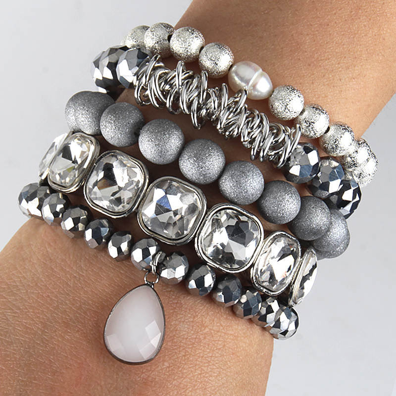 rhinestone-studded-crystal-bracelet-set