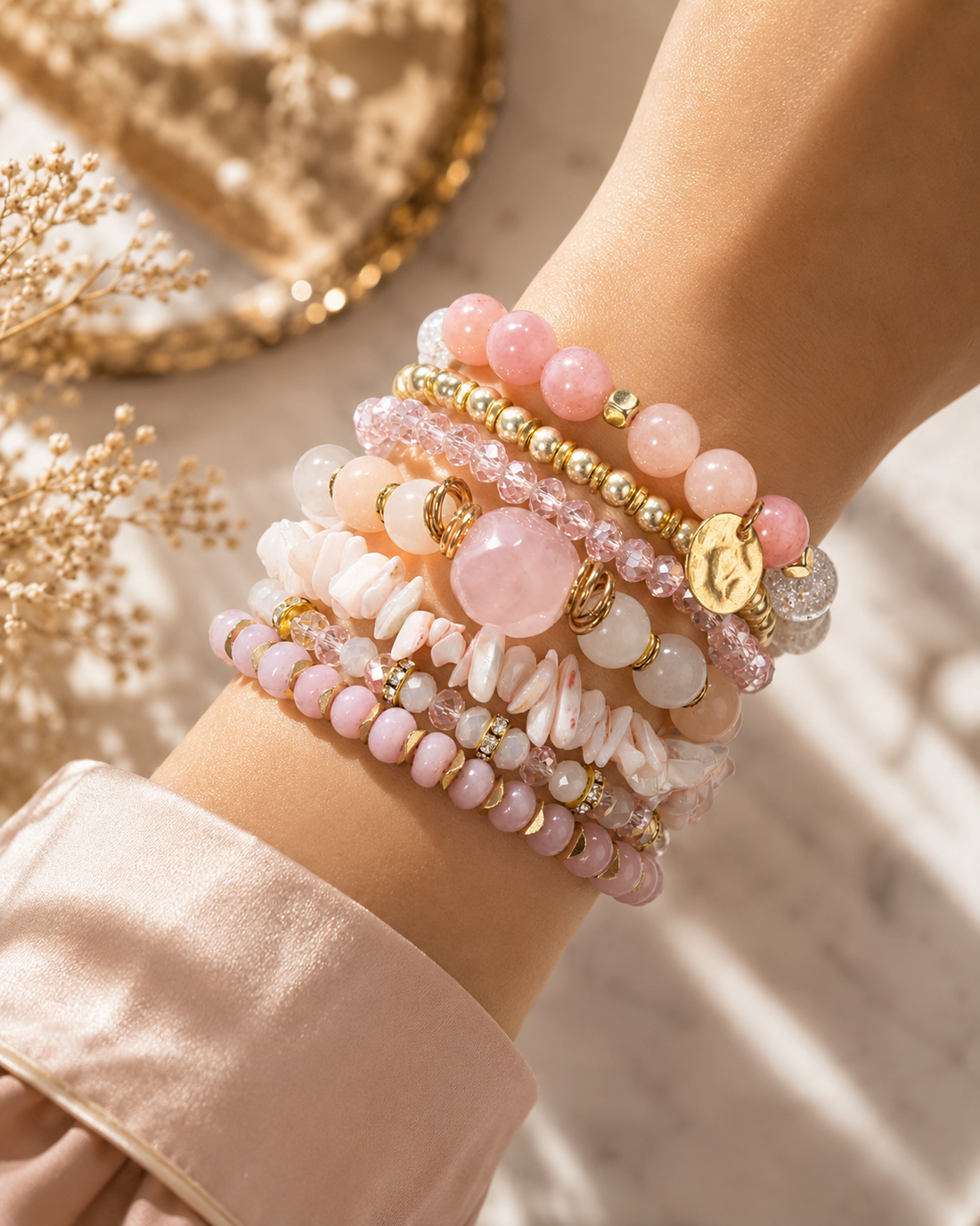 Rose Quartz Jewelry Gift Ideas for Birthdays and Anniversaries