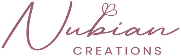 Nubian Creations logo on a white background