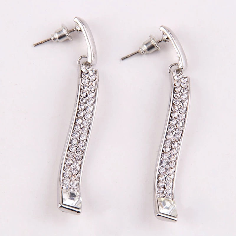 Bedazzled Dangle Earrings