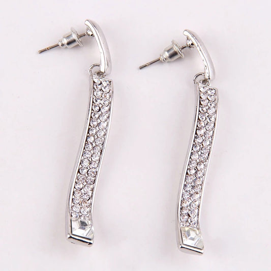 Bedazzled Dangle Earrings