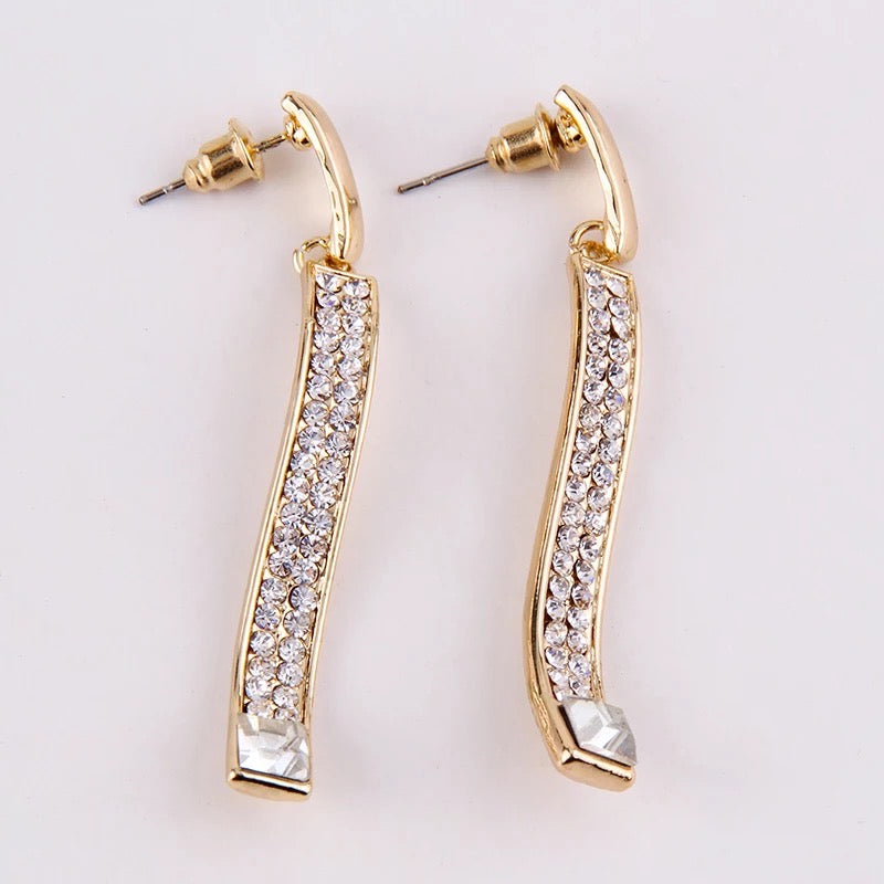 Bedazzled Dangle Earrings
